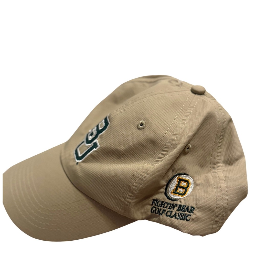 Baylor BU Fightin Bear Golf Classic Tan Imperial Hat‎ Cap